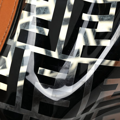 Fendi TPU FF Vitello Aura F is Fendi Grande Mon Tresor Bucket Bag Black Cuoio 22 of 23