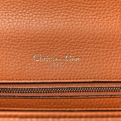 Christian Dior Grained Calfskin Medium Diorama Flap Bag Brown 6 of 13