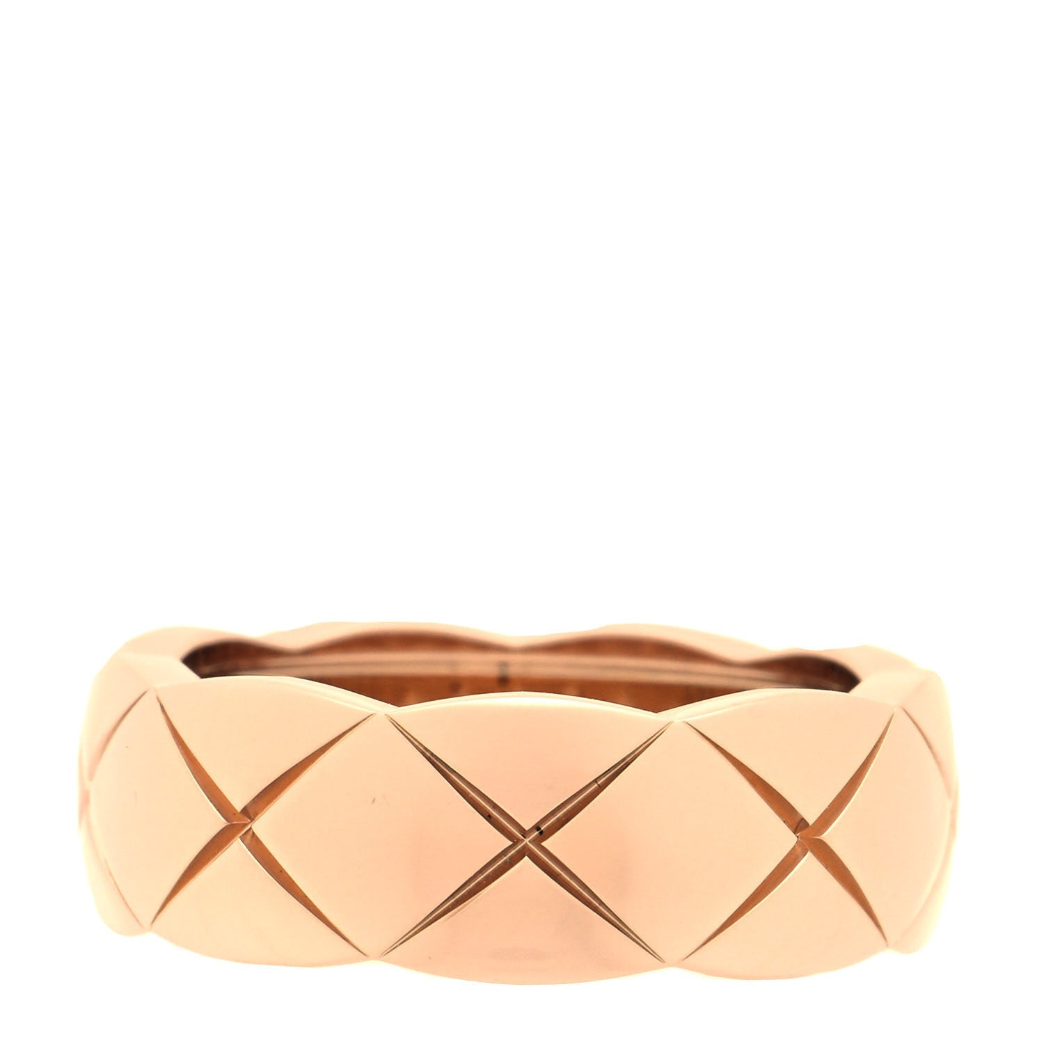 Chanel 18K Beige Gold Small Coco Crush Ring 51 5.75 1 of 5