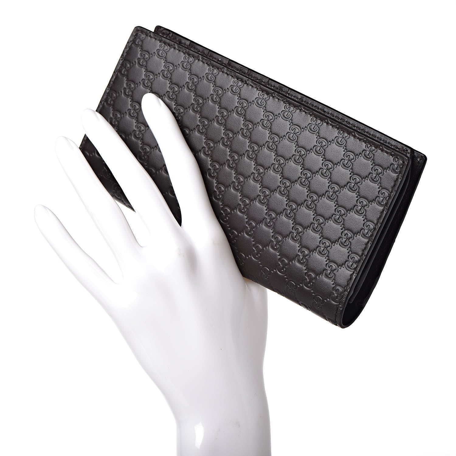 Gucci Microguccissima Bi-Fold Organizer Wallet Testa di Moro 2 of 8