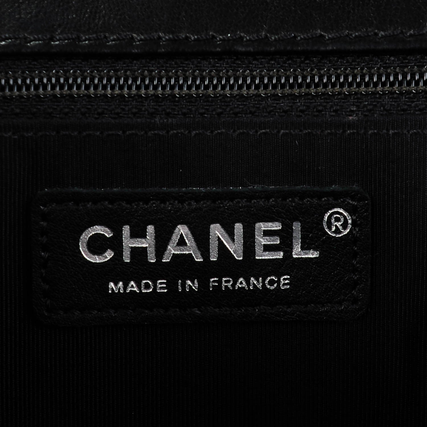 Chanel Lambskin Quilted Medium Roll Reissue Clutch Black 6 of 7