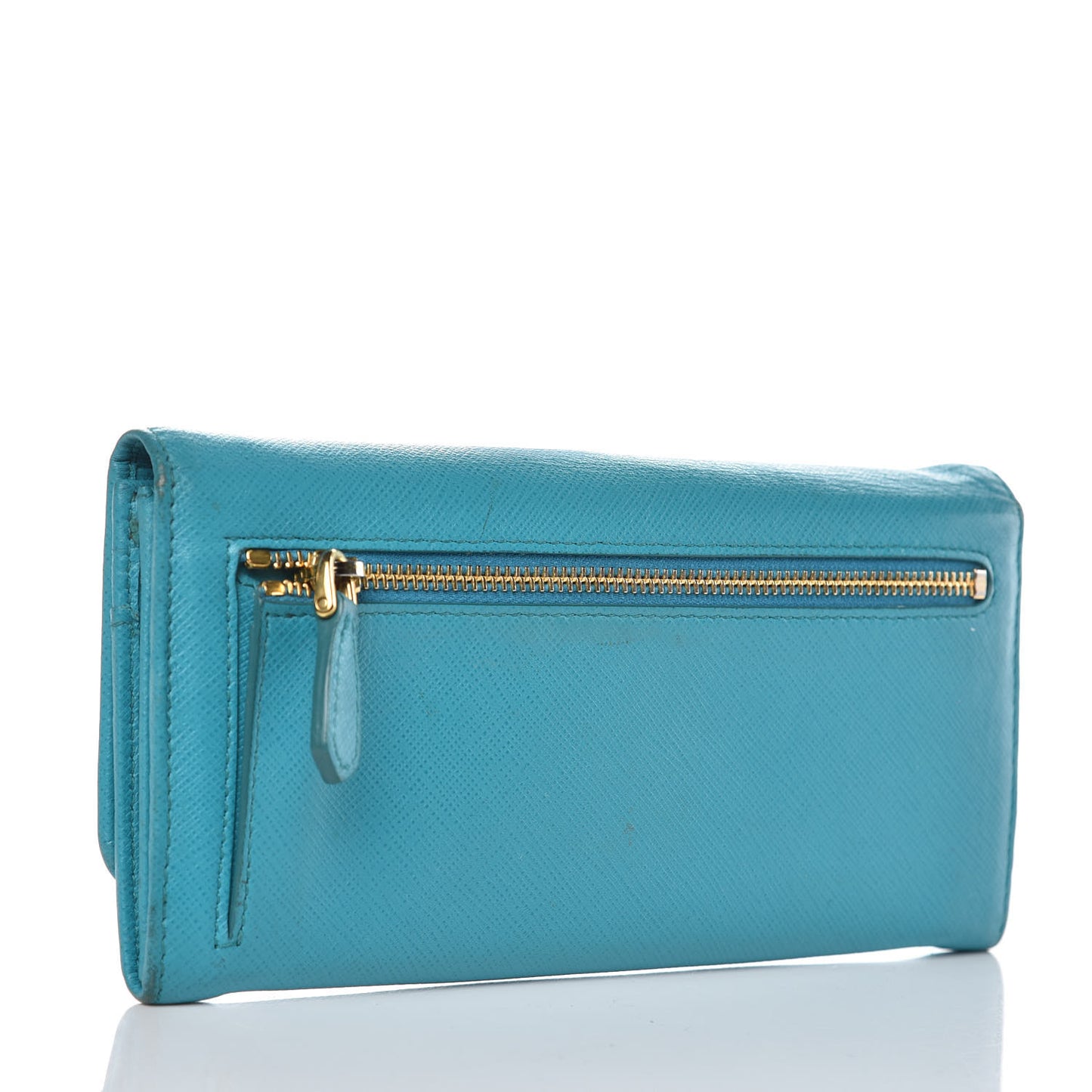 Saffiano Metal Continental Flap Wallet Pavone