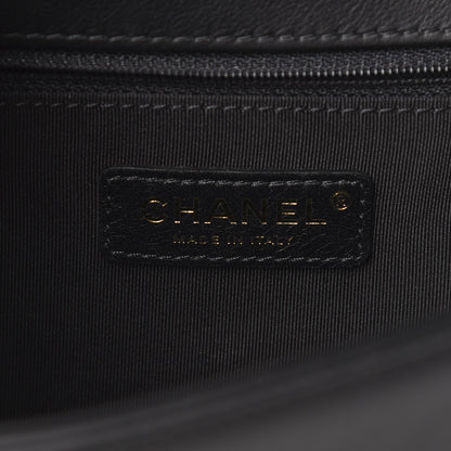 Chanel Calfskin Quilted New Medium Boy Flap Black 7 of 14