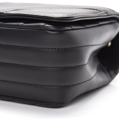 Chanel Calfskin Chevron Quilted Mini Statement Flap Black 9 of 11