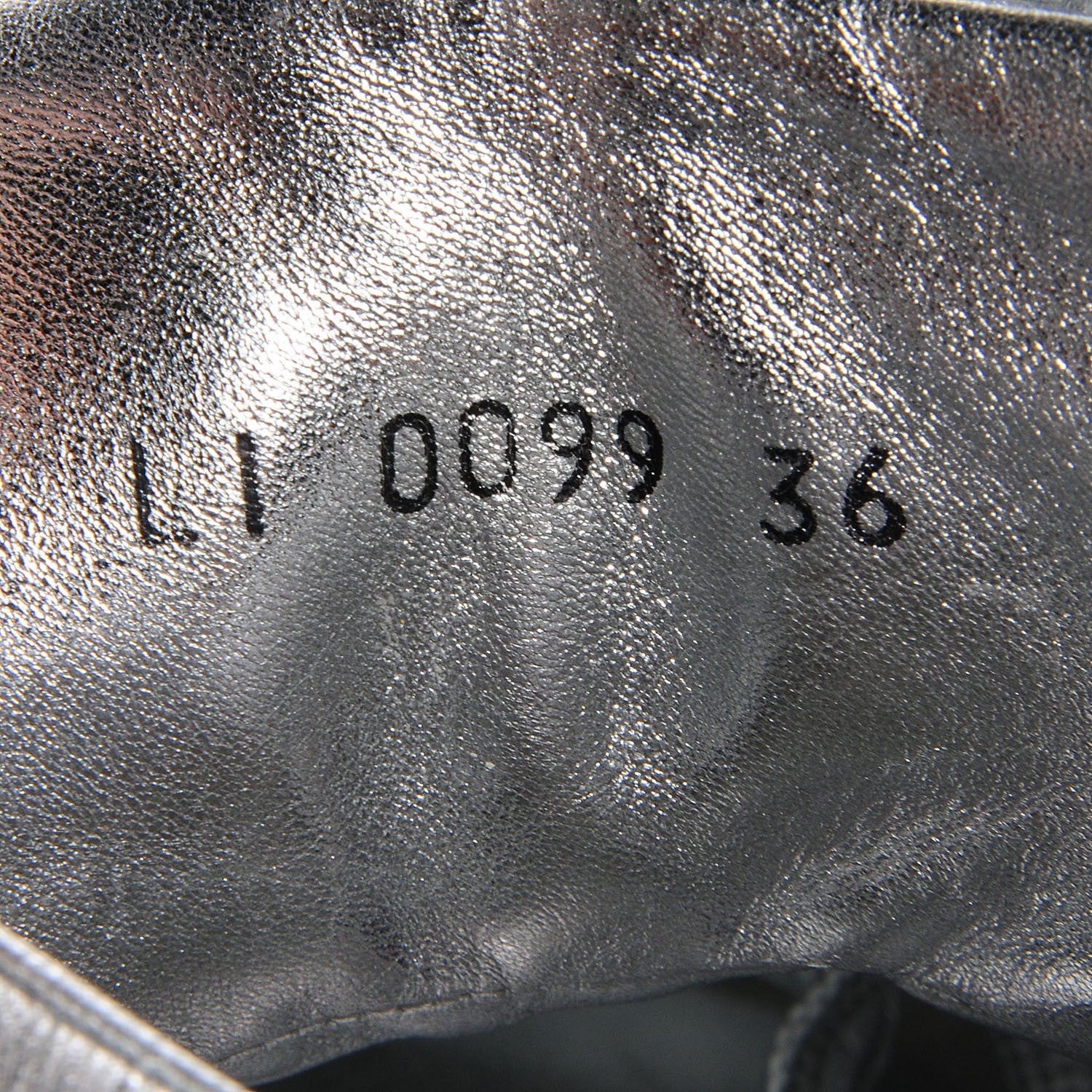 Louis Vuitton Empreinte Hightop Sneakers 36 Silver 6 of 7