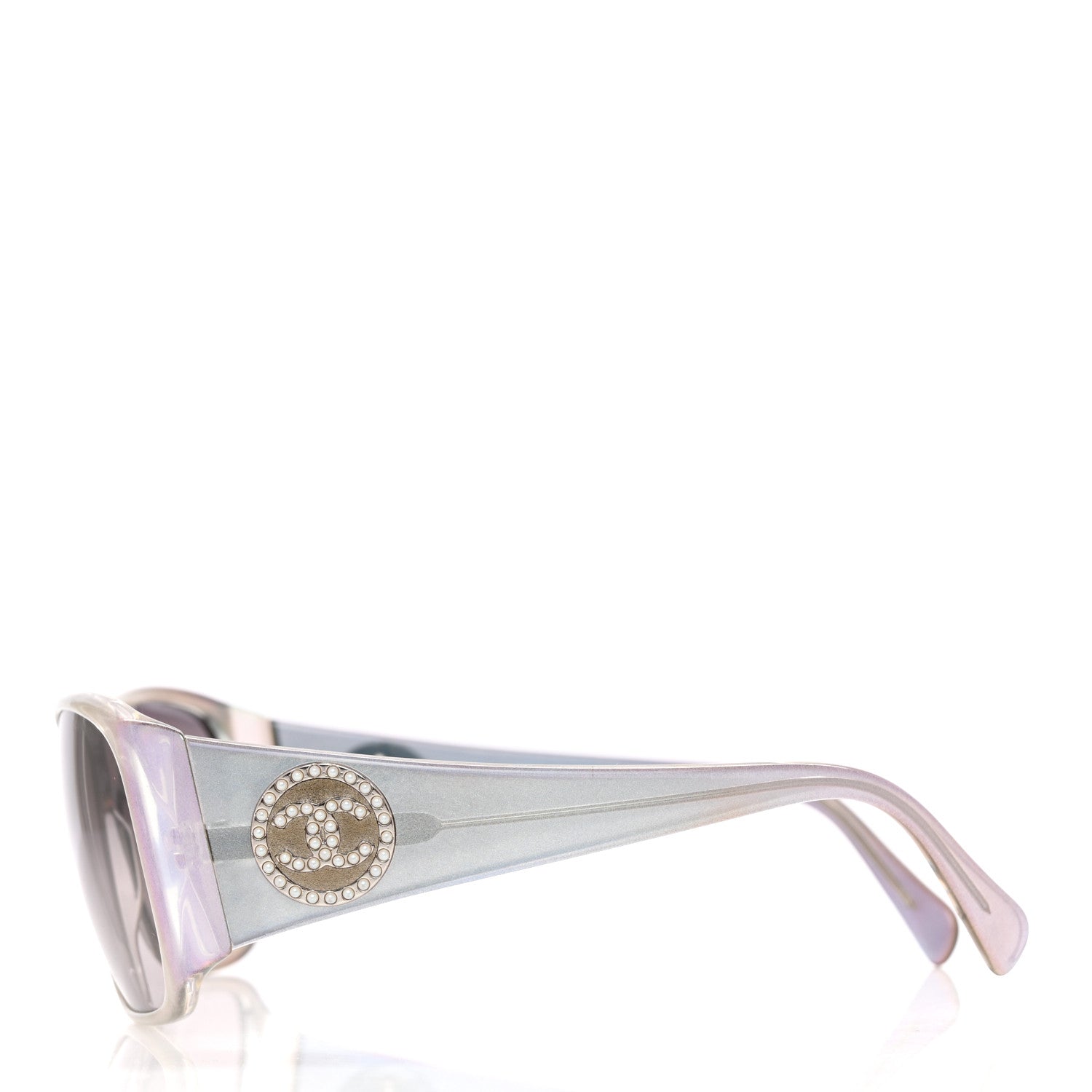 Chanel Acetate Iridescent Pearl CC Sunglasses 5083-H 3 of 8