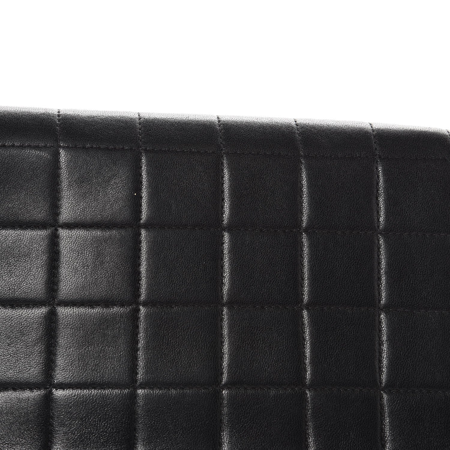 Chanel Lambskin East West Chocolate Bar Flap Black 12 of 15