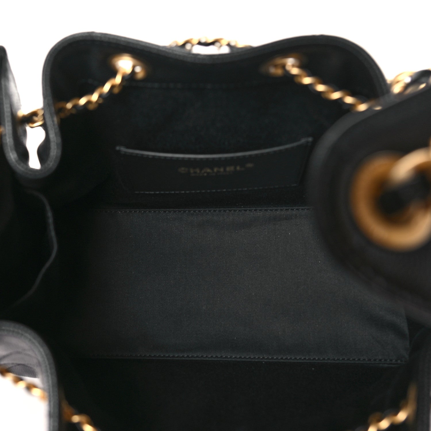 Chanel Caviar Quilted Small Chanel 25 Handbag Black 5 of 10