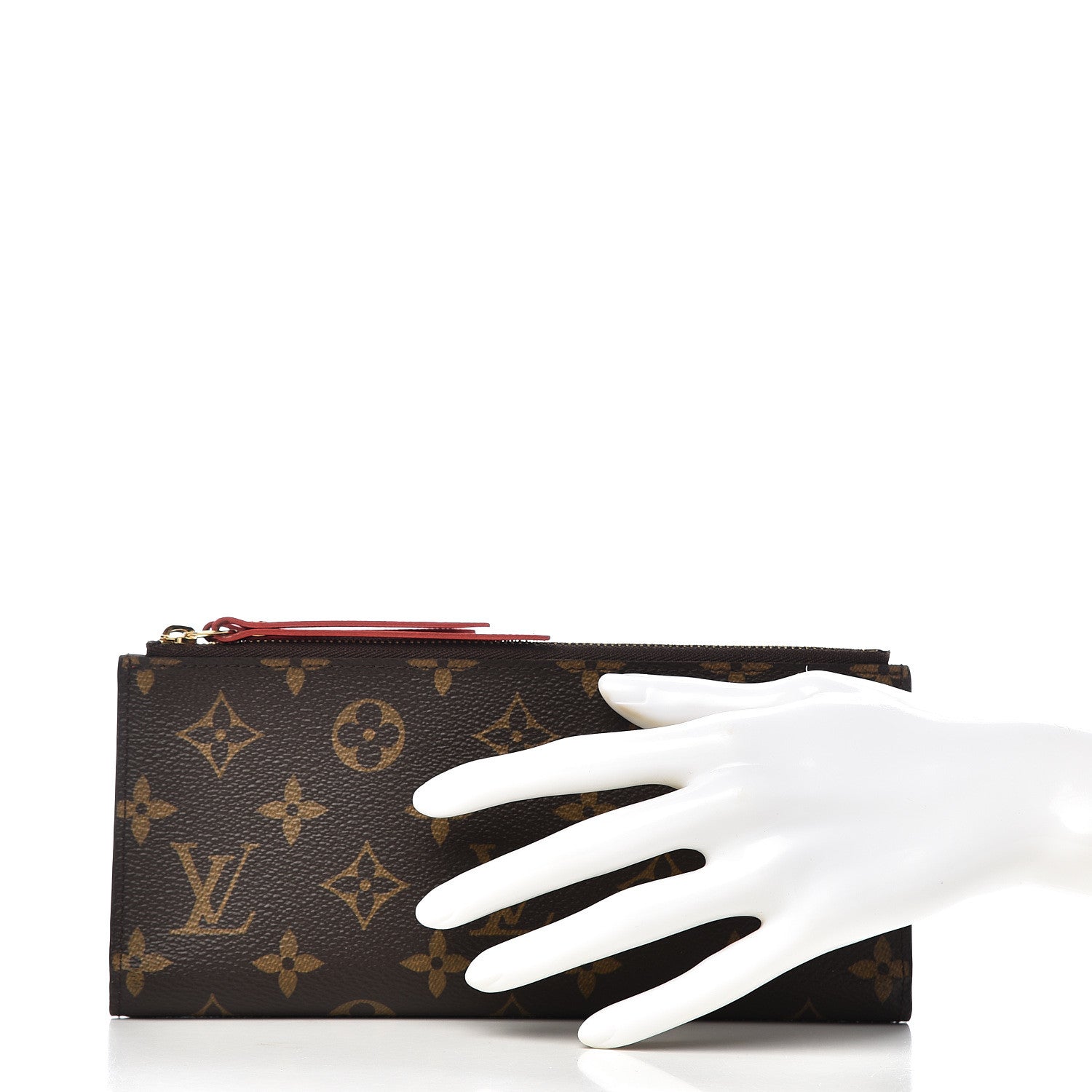 Louis Vuitton Monogram Adele Wallet Coquelicot 2 of 10