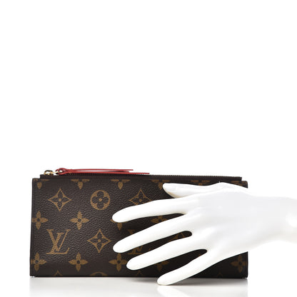 Louis Vuitton Monogram Adele Wallet Coquelicot 2 of 10
