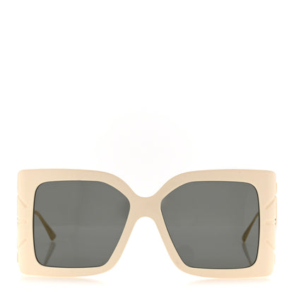 Gucci Acetate Square Frame Wing Sunglasses GG0535S Ivory 2 of 9
