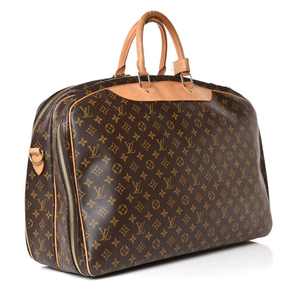 Louis Vuitton Monogram Alize 2 Compartment Luggage Travel Bag 3 of 24