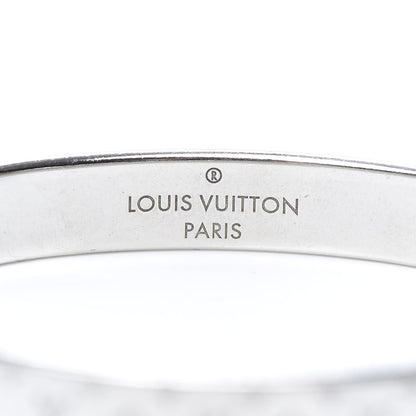Louis Vuitton Palladium Monogram Nanogram Cuff M 4 of 8