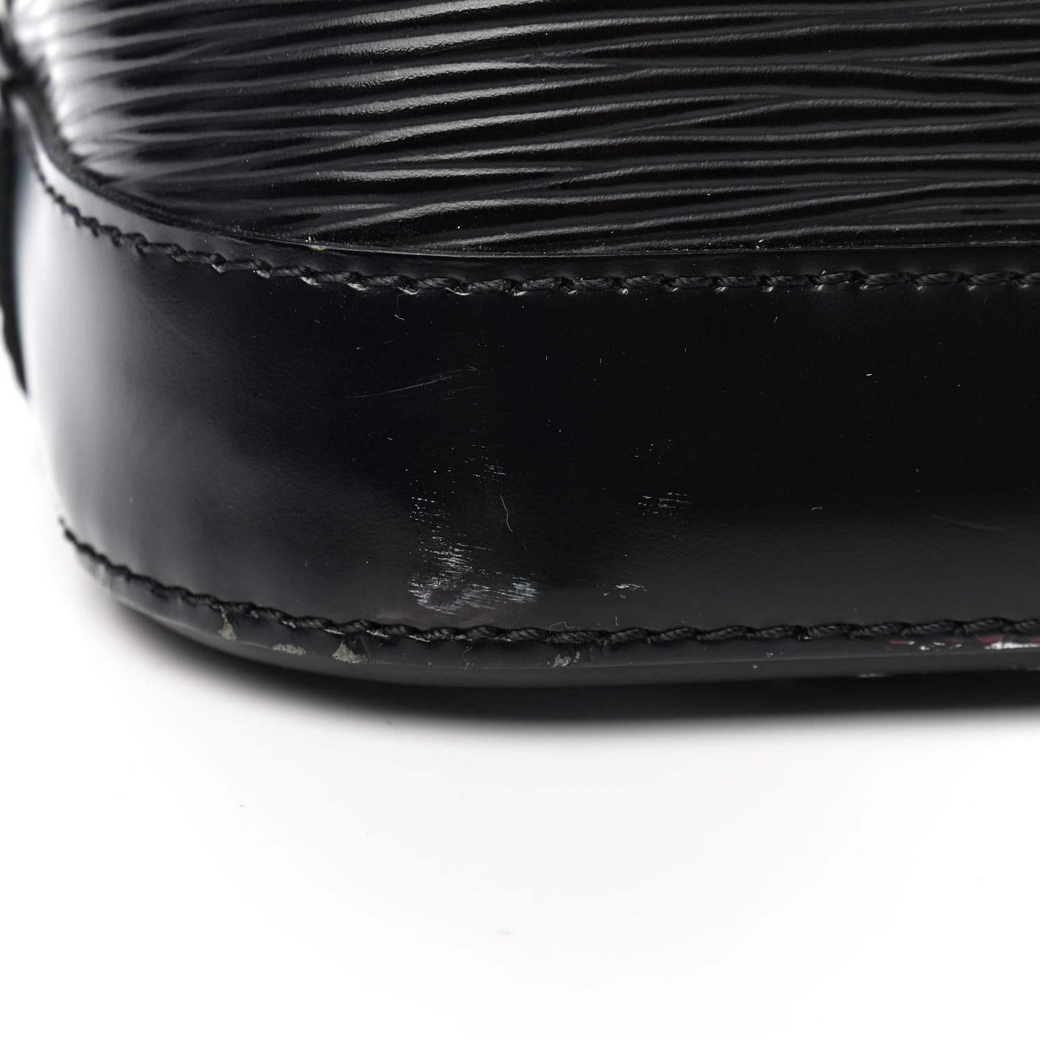 Louis Vuitton Epi Alma PM Black 7 of 13