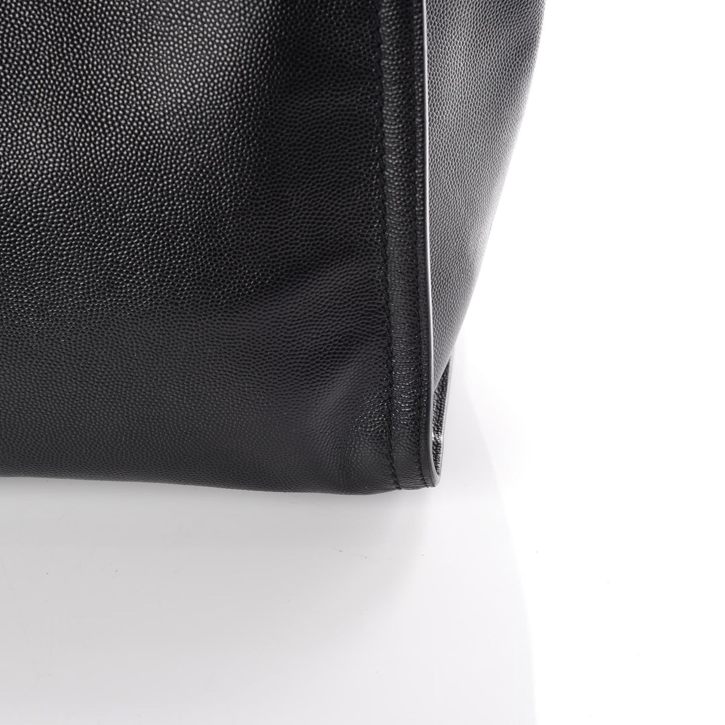 Caviar Small Studded Deauville Tote Black
