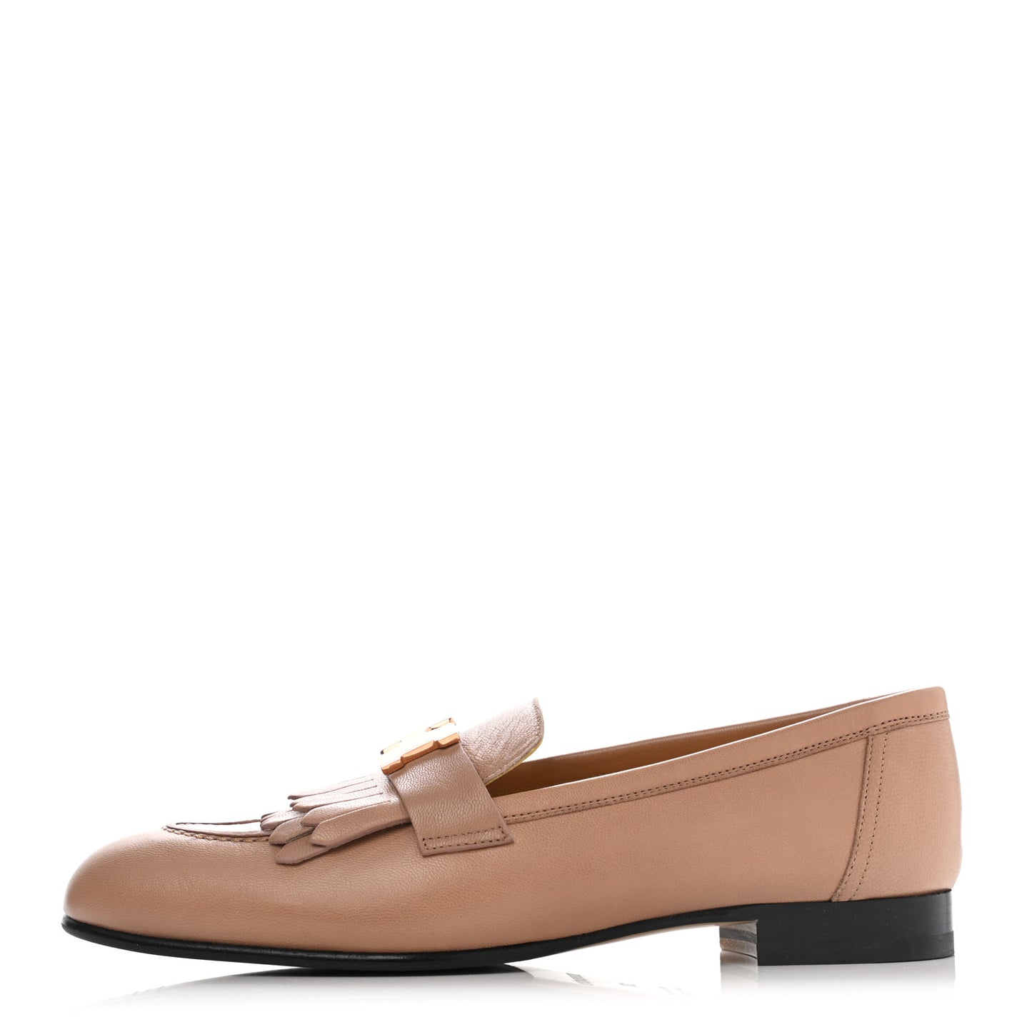 Goatskin Womens Royal Loafers 37 Bois De Santal