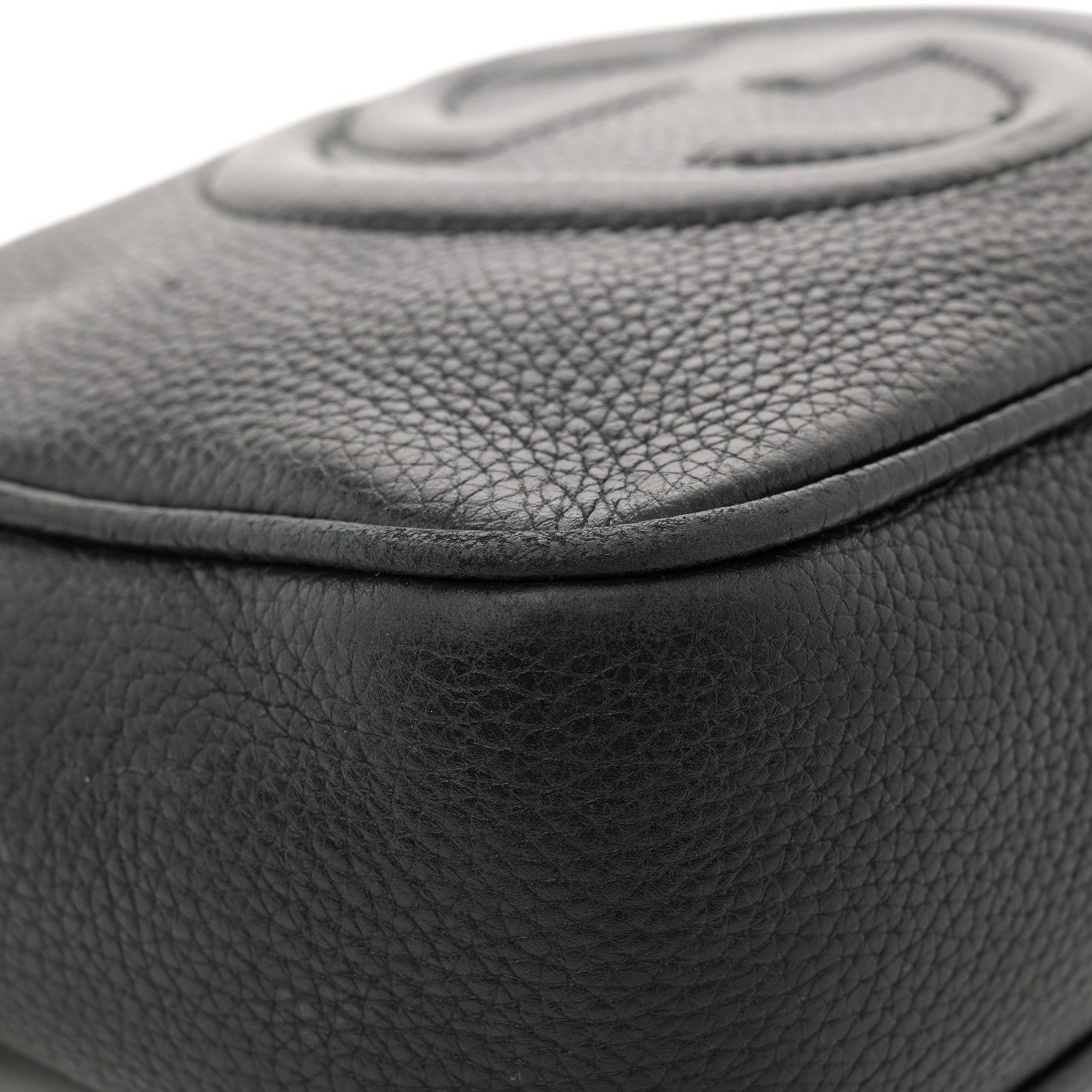 Gucci Pebbled Calfskin Small Soho Disco Bag Black 11 of 20