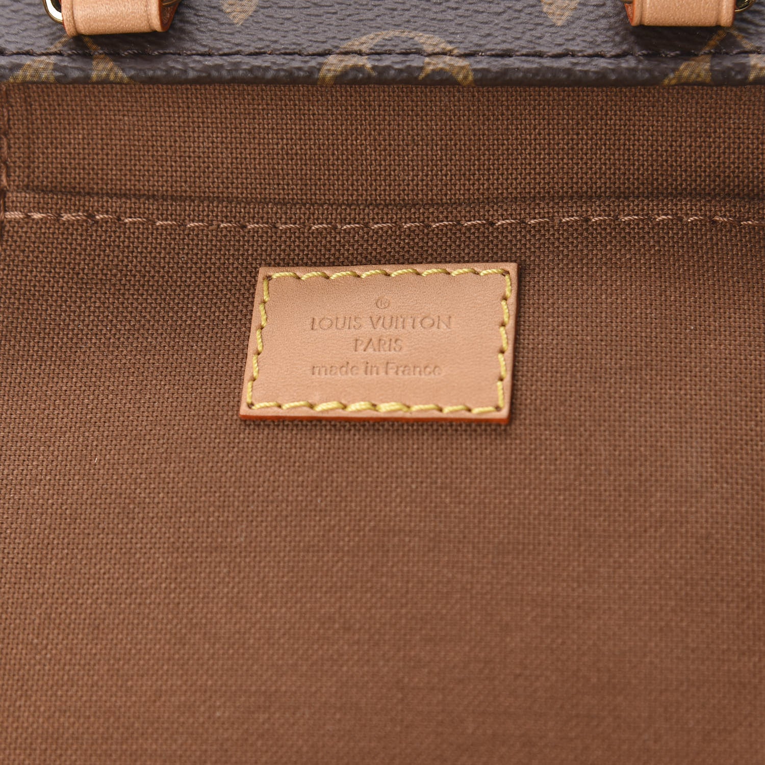 Louis Vuitton Monogram Petit Sac Plat 8 of 11