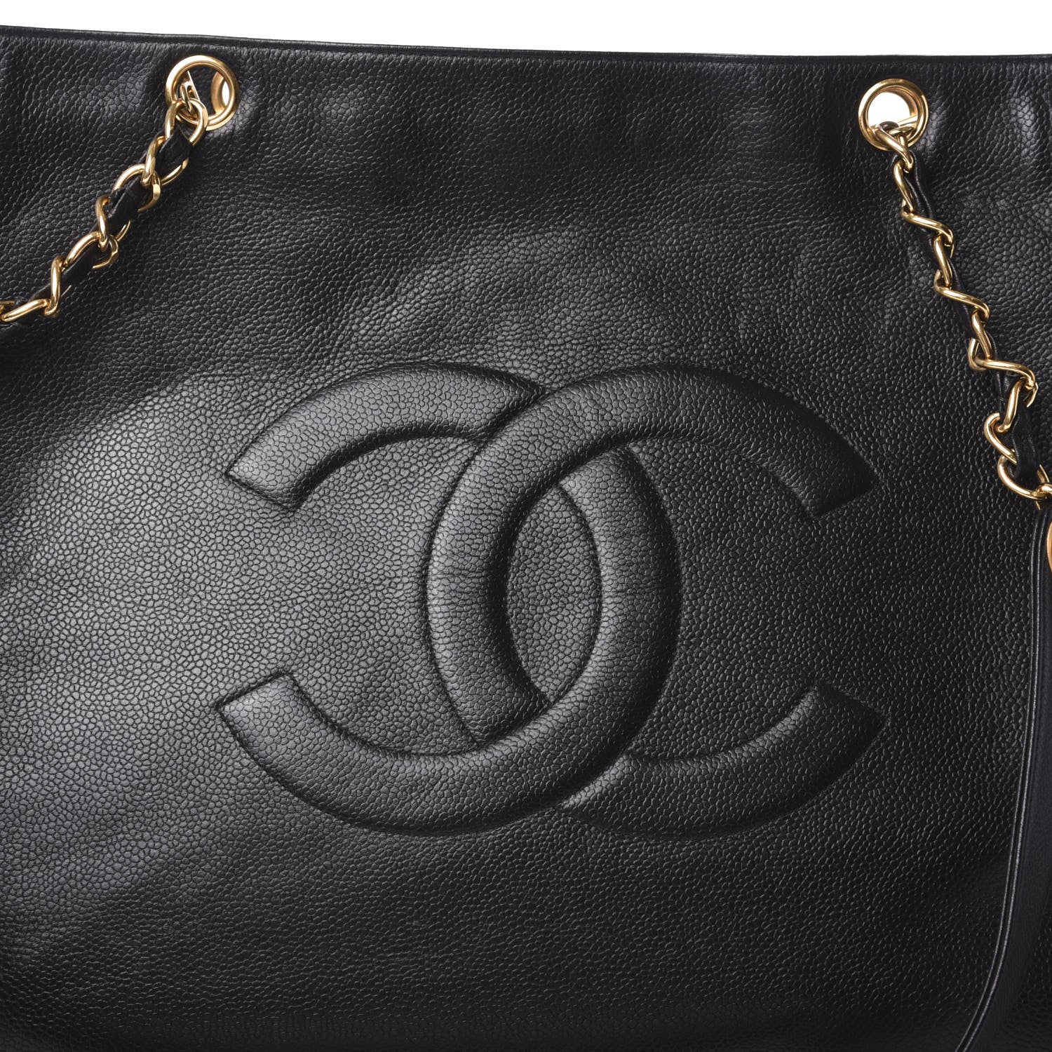 Chanel Caviar Shopper Tote Black 9 of 11