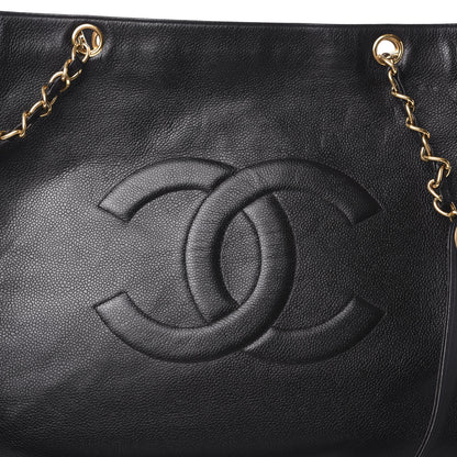 Chanel Caviar Shopper Tote Black 9 of 11