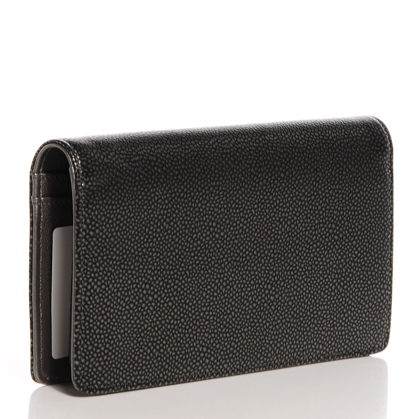 Caviar Yen Wallet Dark Silver