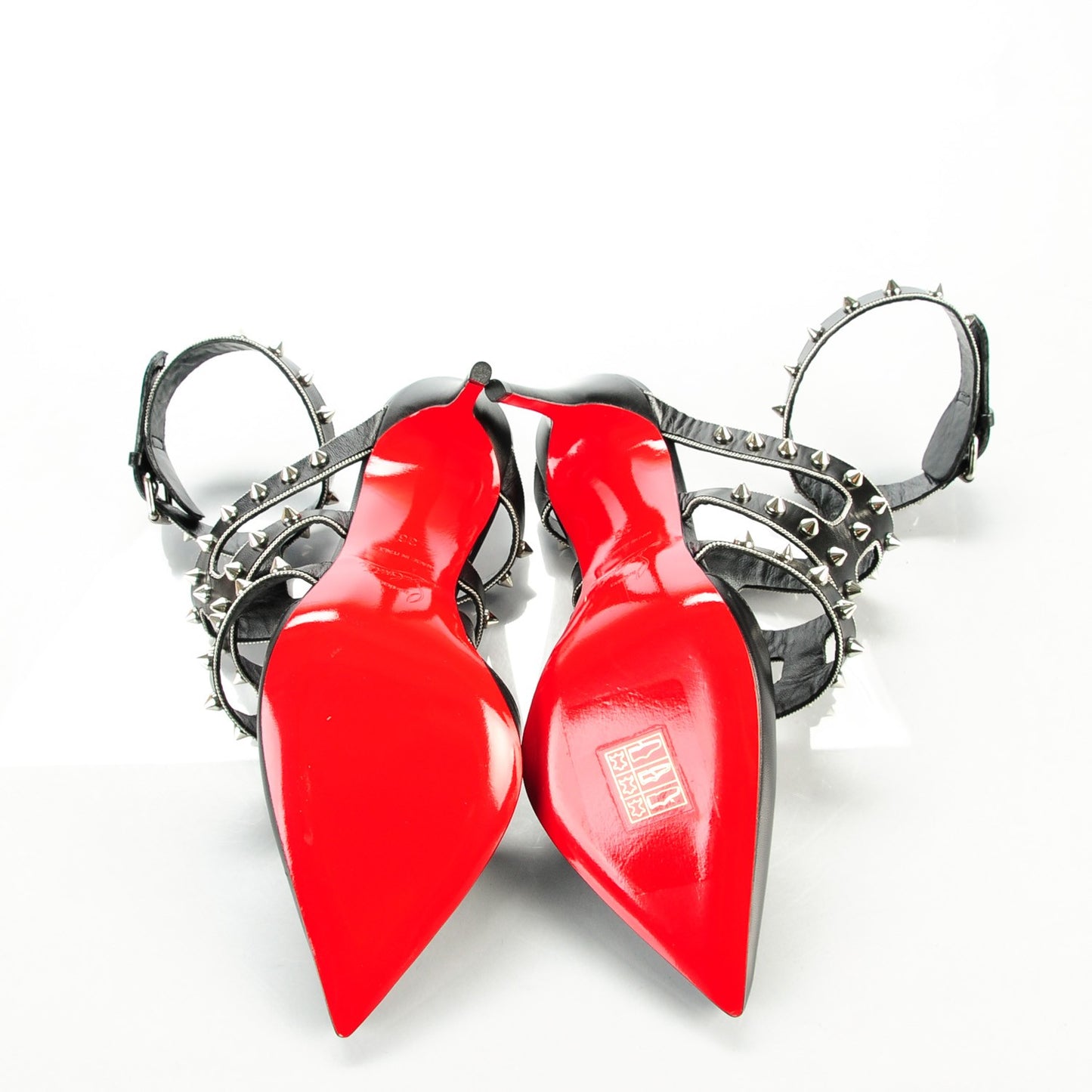 Kid Tchicaboum 100 Pumps 36 Black Silver