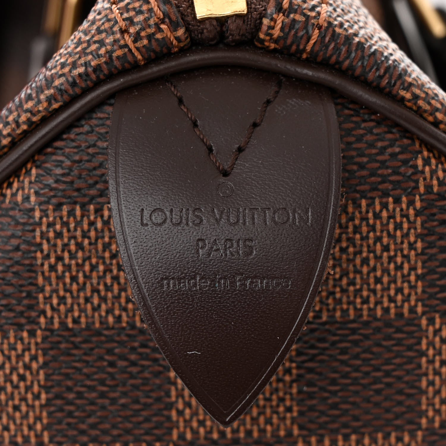 Louis Vuitton Damier Ebene Speedy 25 6 of 10