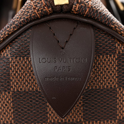 Louis Vuitton Damier Ebene Speedy 25 6 of 10