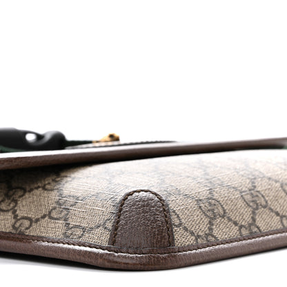 Gucci GG Supreme Monogram Neo Vintage Web Belt Bag Brown 9 of 10