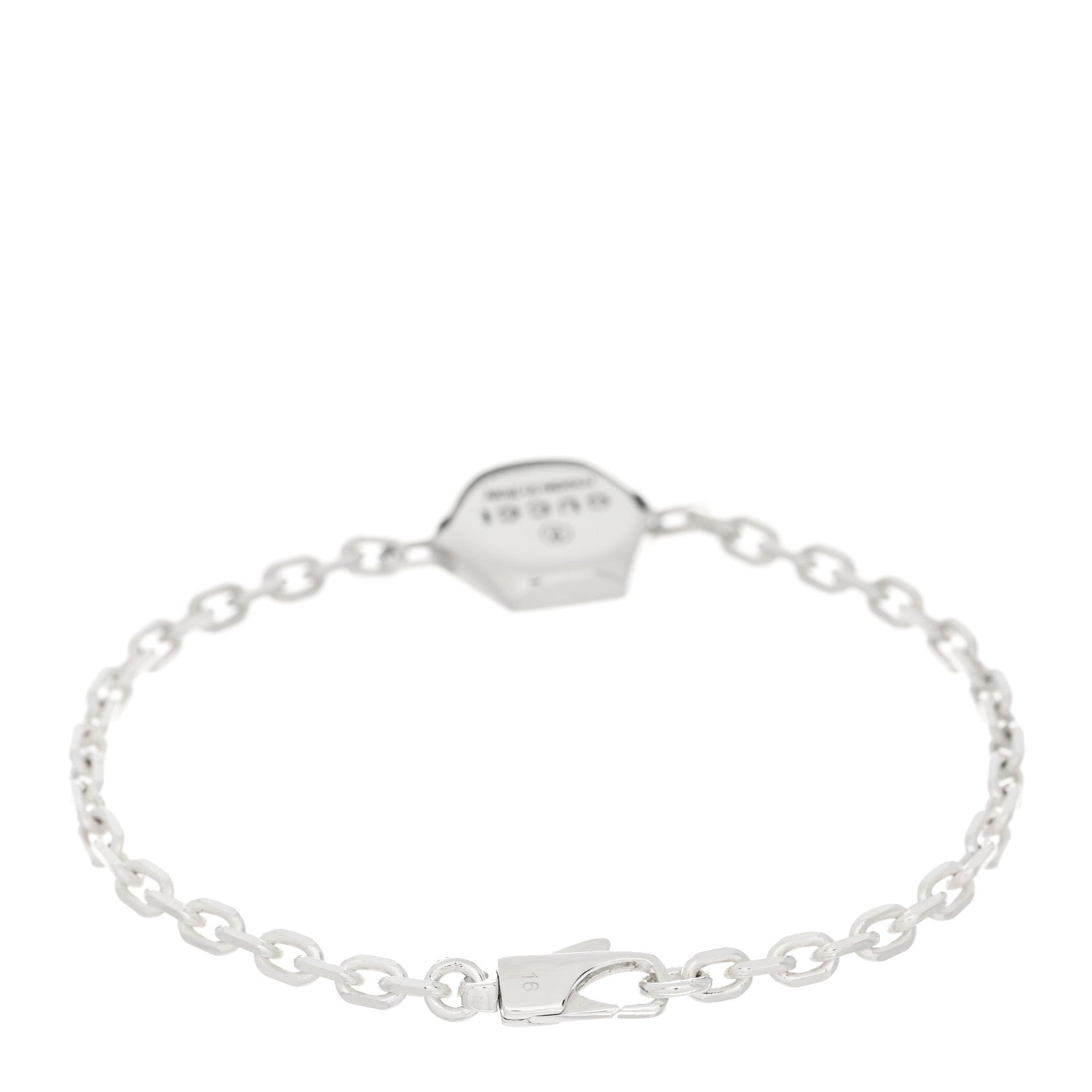Gucci Sterling Silver Trademark Bracelet 2 of 3