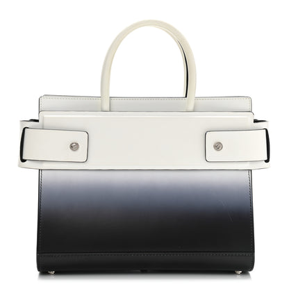 Givenchy Smooth Calfskin Small Degrade Horizon Satchel White Purple 1 of 14