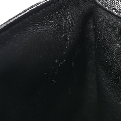 Chanel Caviar Quilted Flap Clutch Black 10 of 17