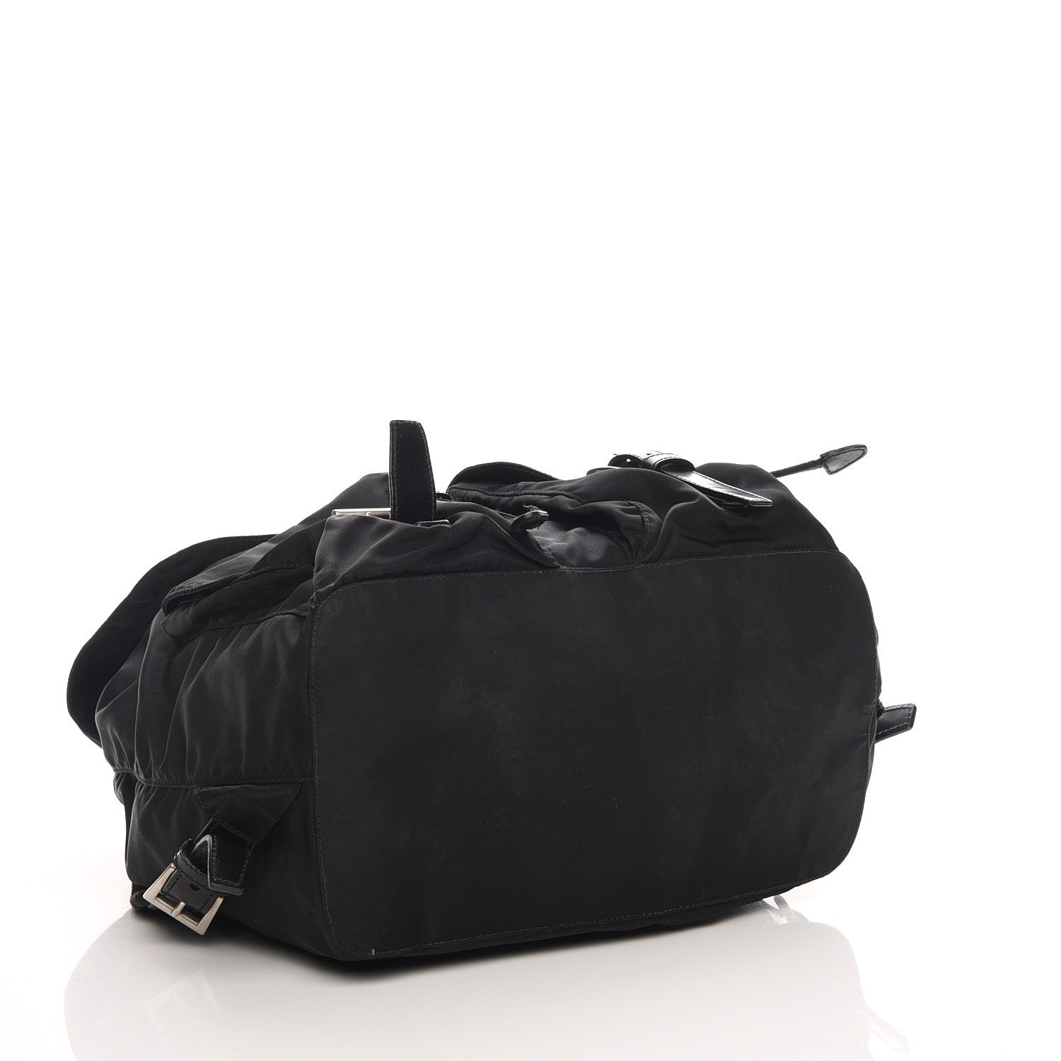 Prada Nylon Vela Medium Backpack Black 4 of 7