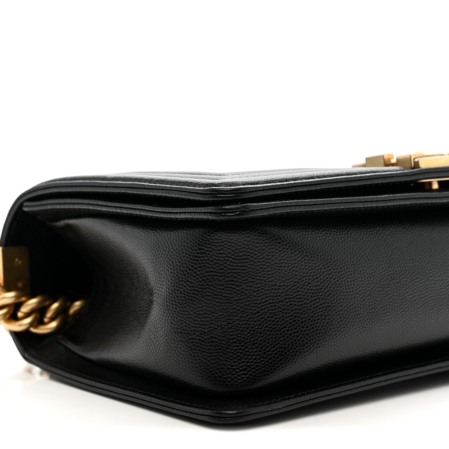 Chanel Caviar Quilted Medium Boy Flap Black 9 of 10