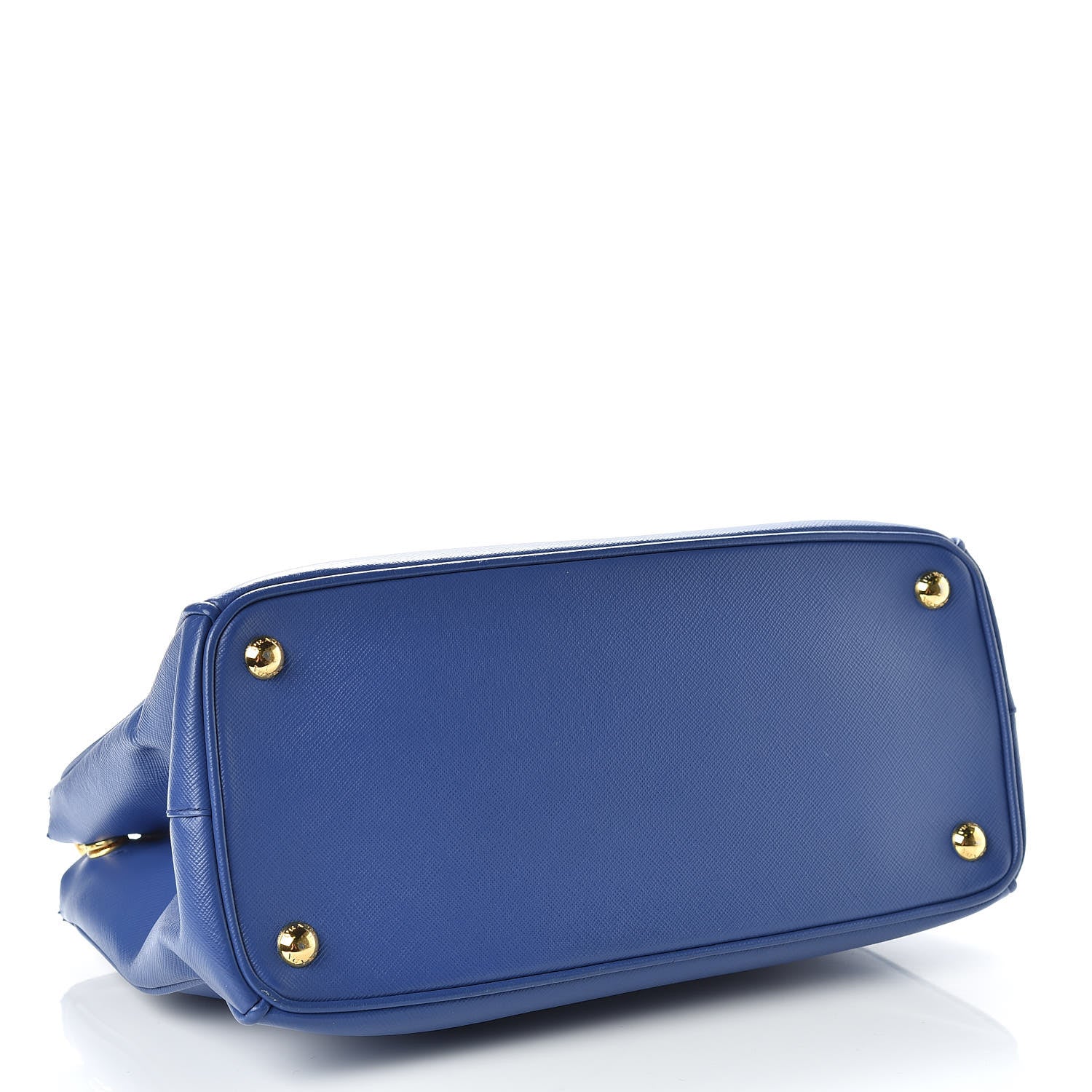 Prada Saffiano Small Galleria Double Zip Tote Bluette 5 of 22