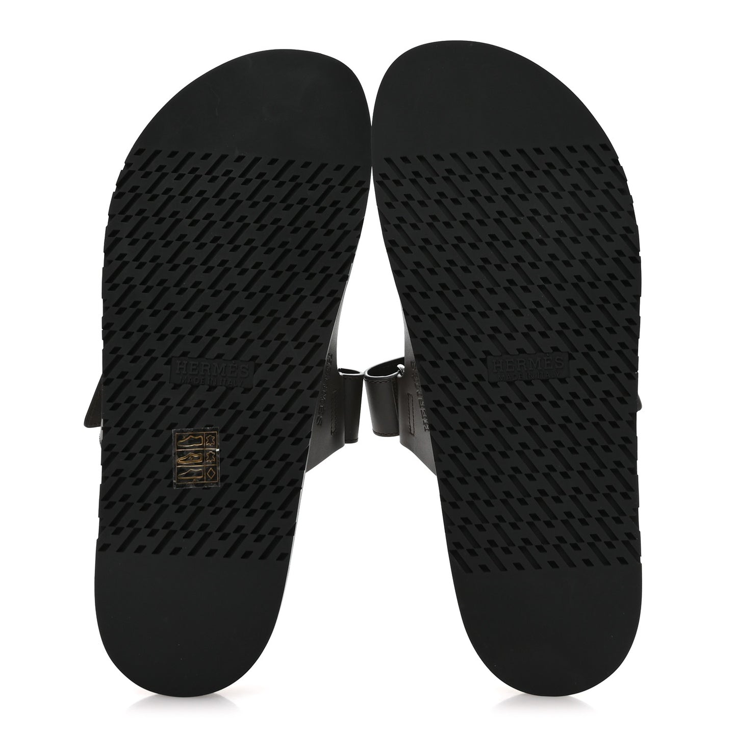 Calfskin Mens Chypre Sandals 43 Ecorce