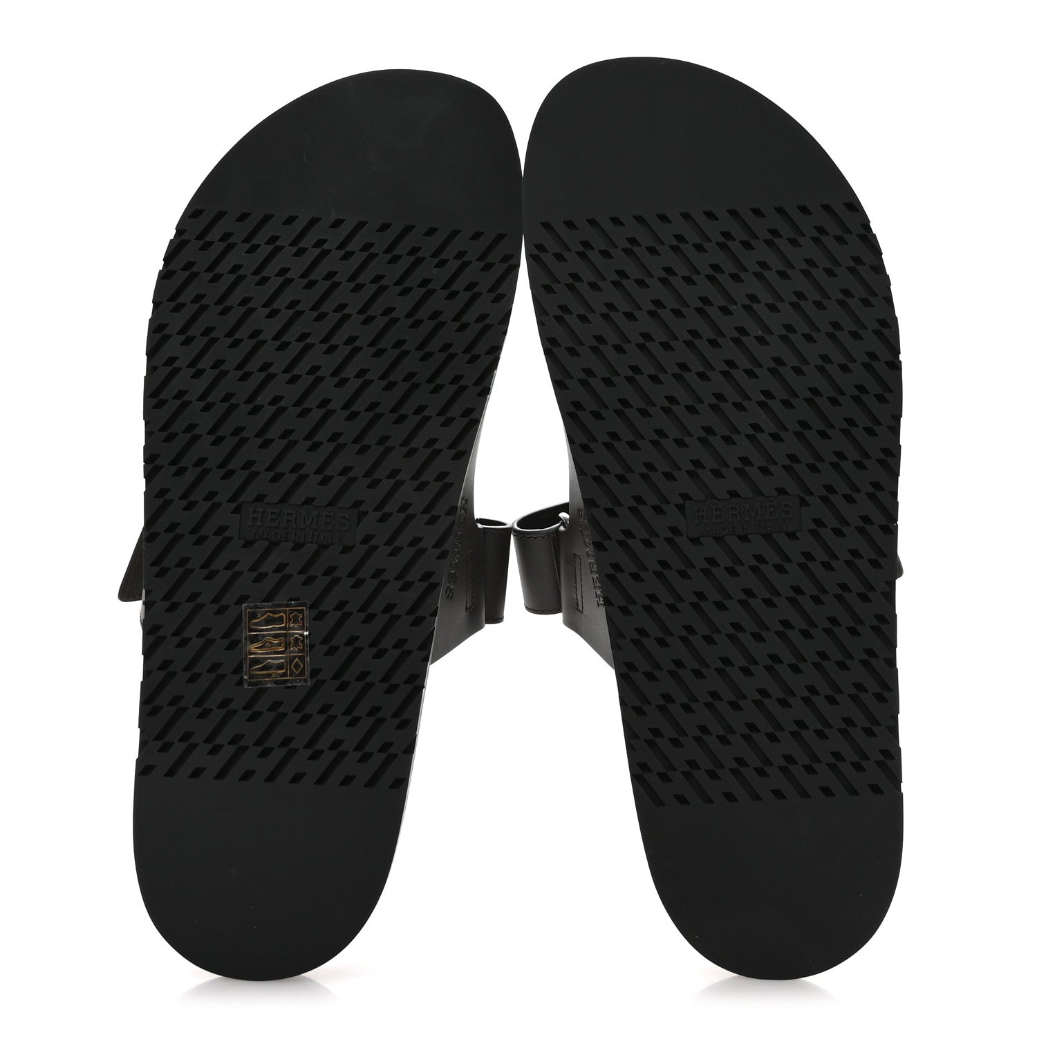 Hermes Calfskin Mens Chypre Sandals 43 Ecorce 6 of 8