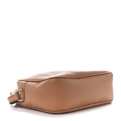 Gucci Pebbled Calfskin Small Soho Disco Bag Camelia 4 of 11