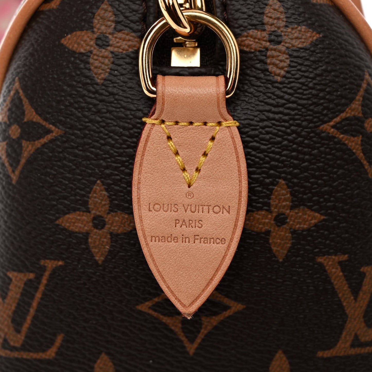 Monogram Speedy Bandouliere 20 Fuchsia