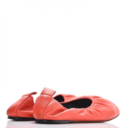 Celine Nappa Soft Ballerina Flats 39 Alizarin 4 of 12