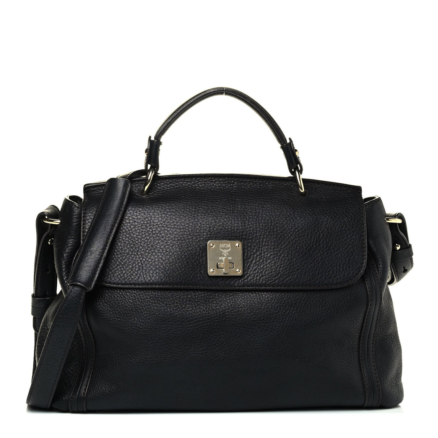Calfskin Crossbody Black
