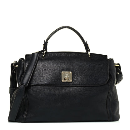 MCM Calfskin Crossbody Black 1 of 4