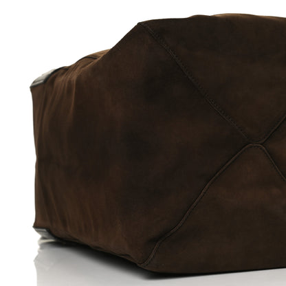 Gucci Suede Tote Brown 9 of 14