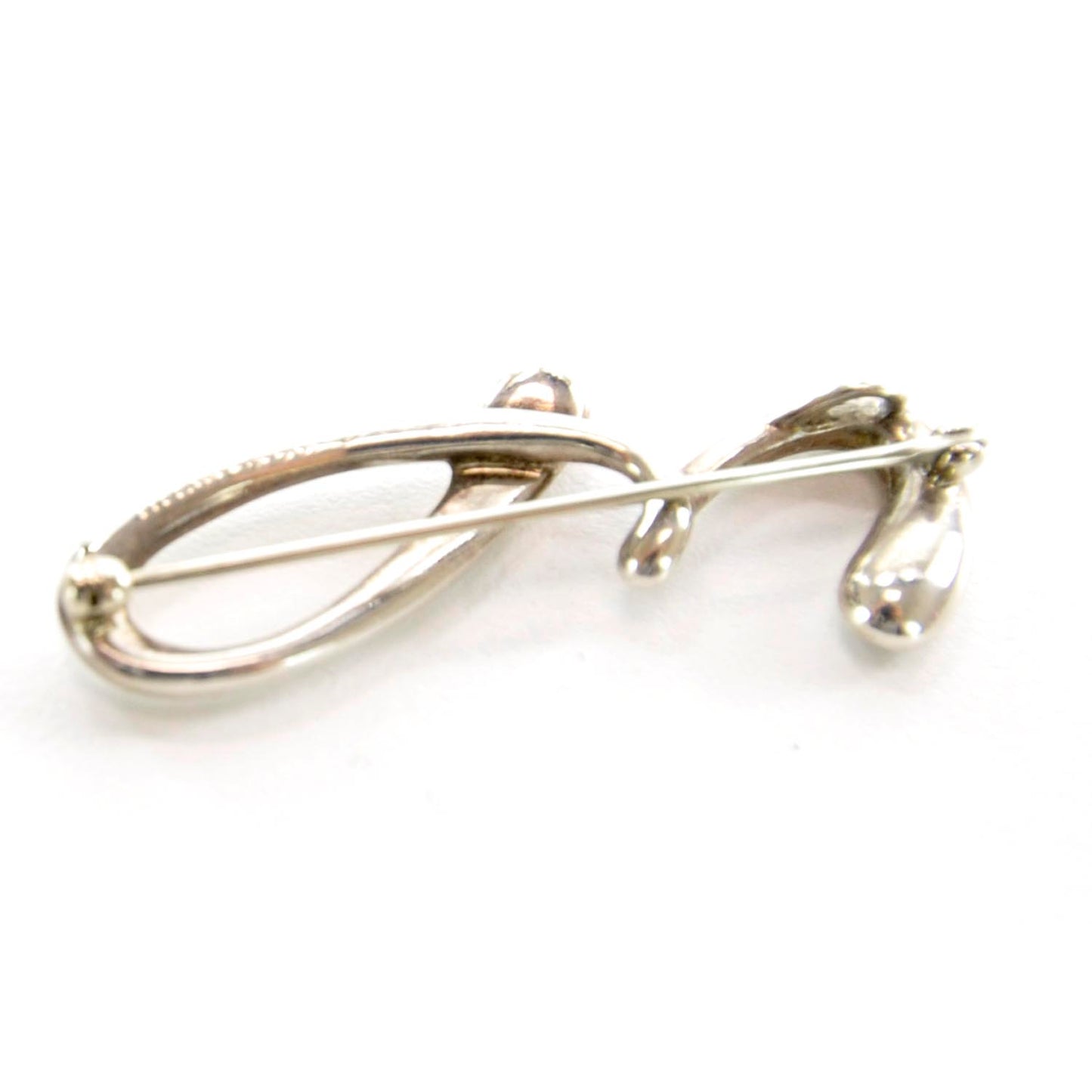 Sterling Silver Elsa Peretti Initial Pin Z