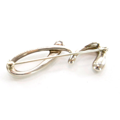 Tiffany Sterling Silver Elsa Peretti Initial Pin Z 4 of 5