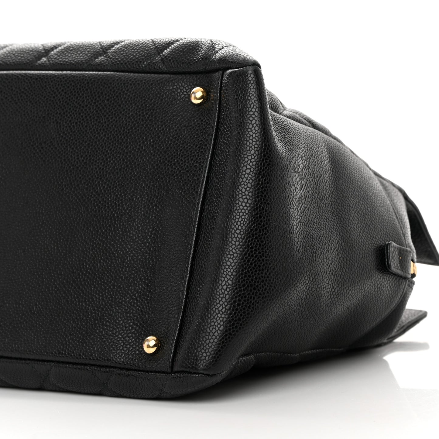 Caviar Quilted Grand Timeless Tote GTT Black