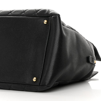 Chanel Caviar Quilted Grand Timeless Tote GTT Black 10 of 12