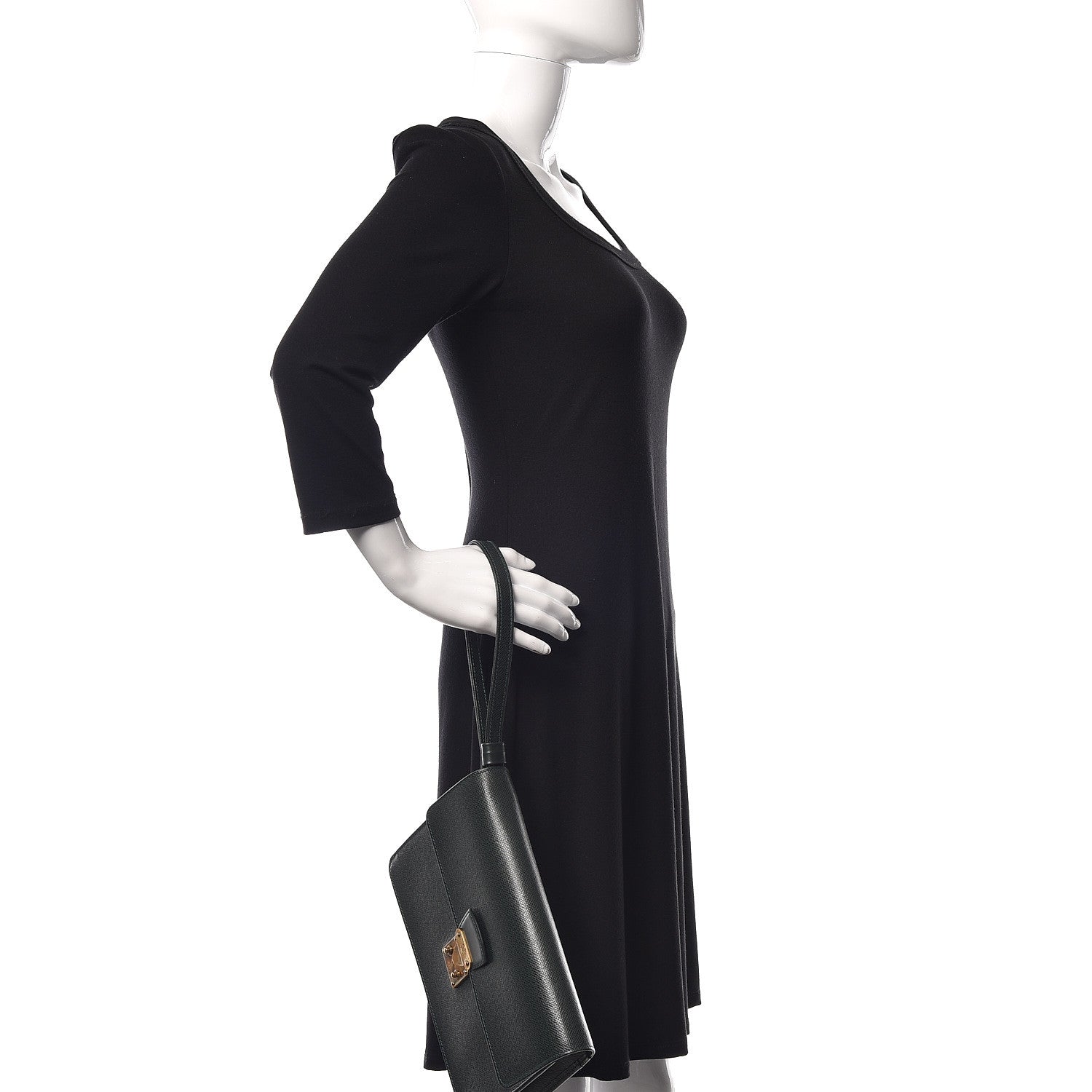 Louis Vuitton Taiga Pochette Belaia Epicea 2 of 16