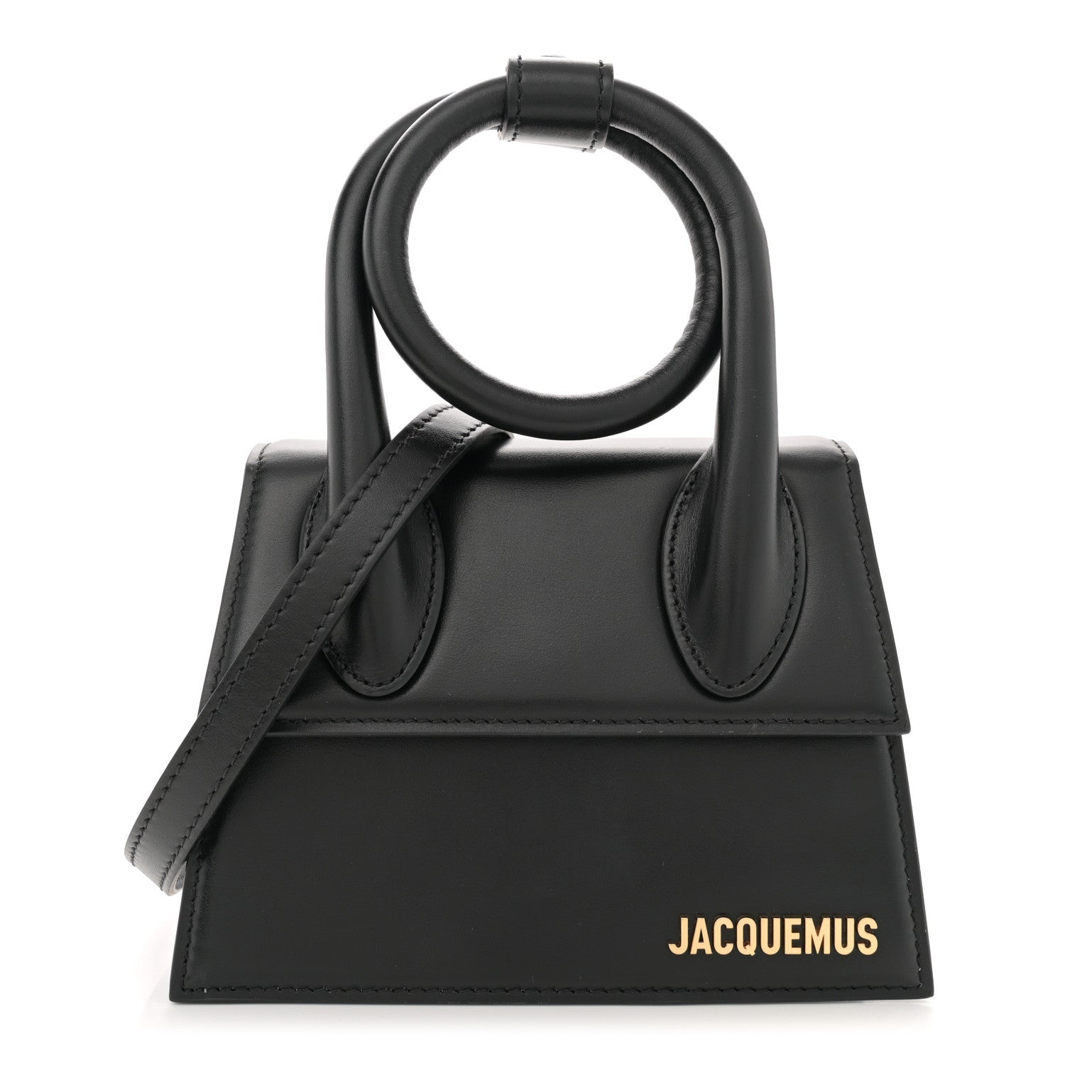 Jacquemus Smooth Calfskin Le Chiquito Noeud Black 1 of 9
