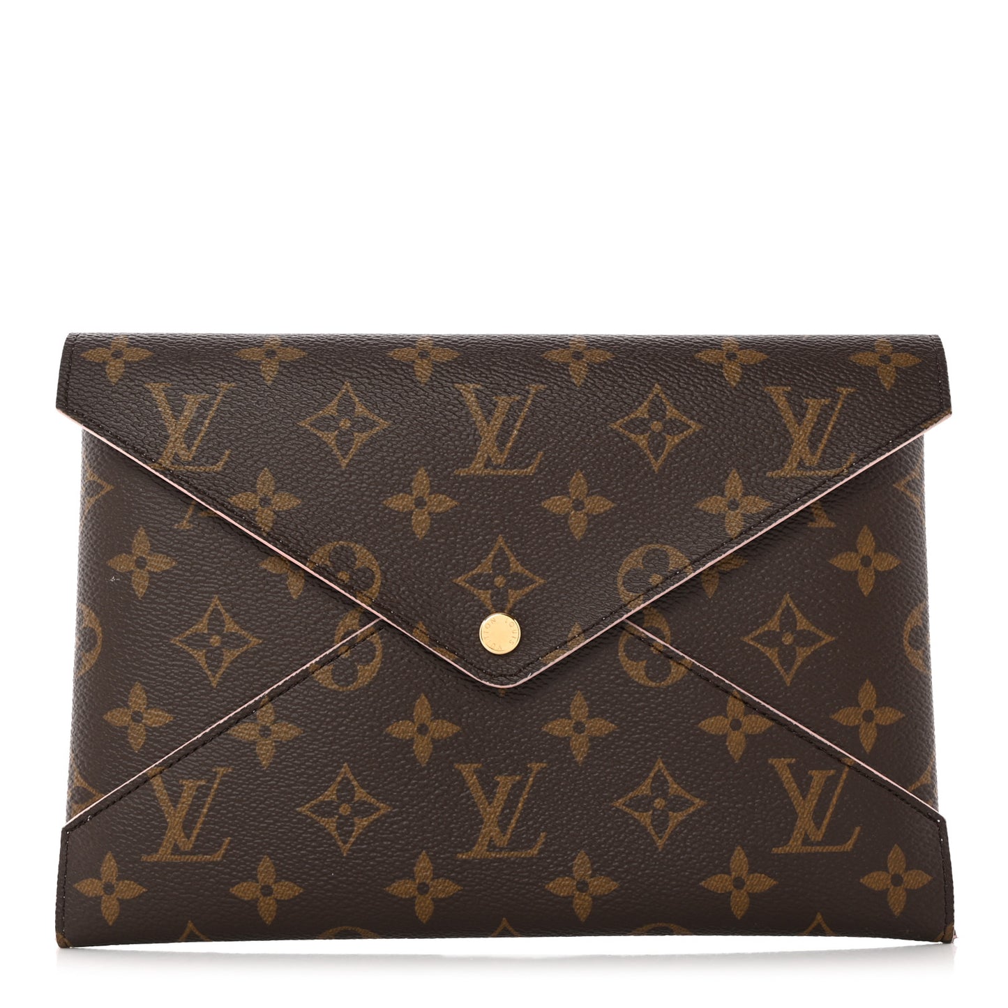 Monogram Large Kirigami Pochette Insert Rose Ballerine